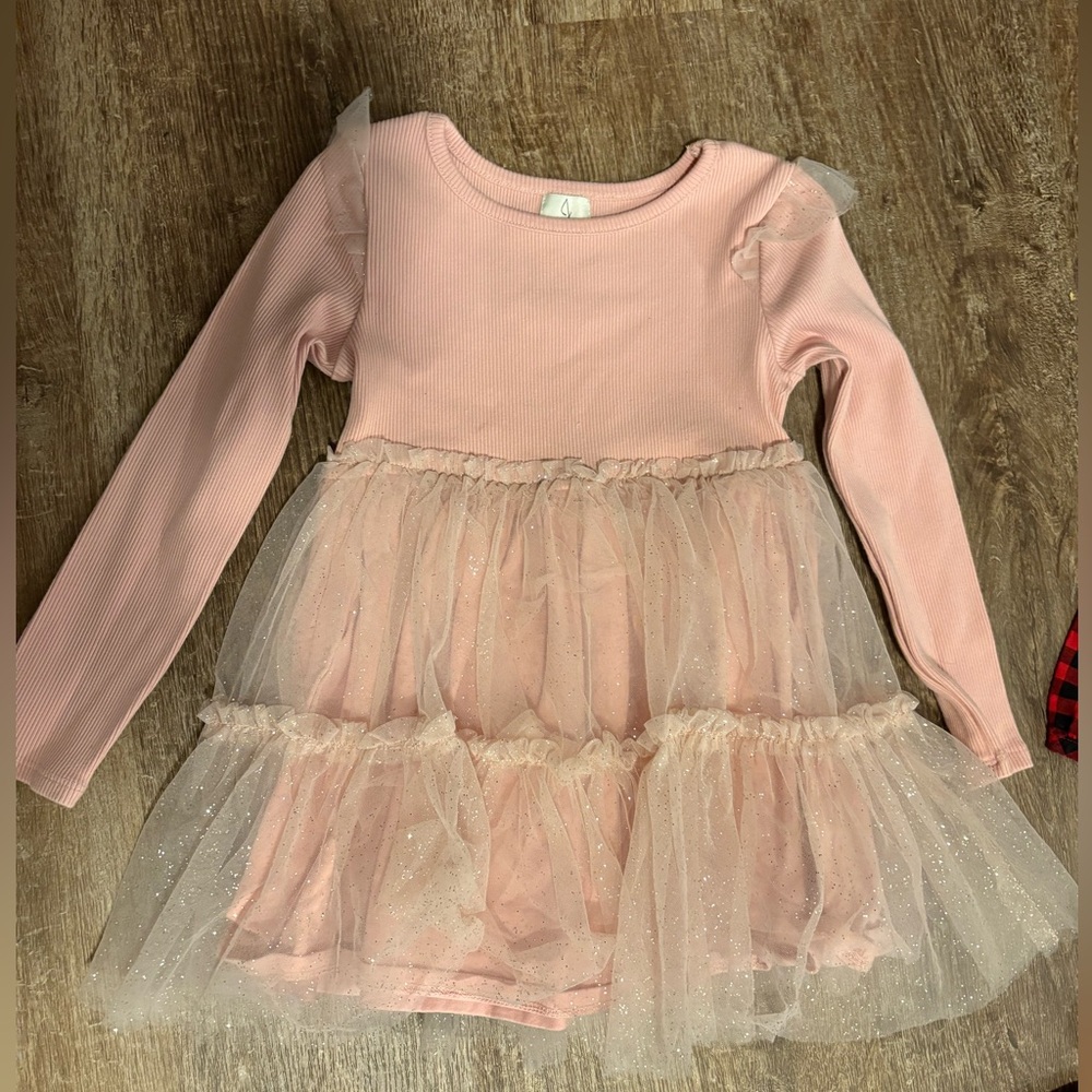 Joie Pink Ribbed Knit Dress